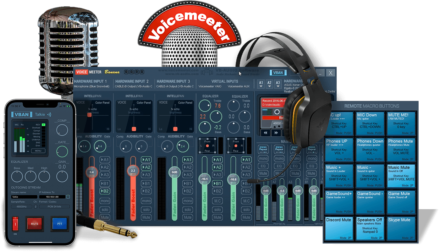 VOICEMEETER Device Connection
